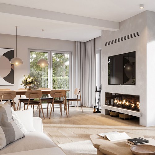 Innenaufnahme Wohnzimmer