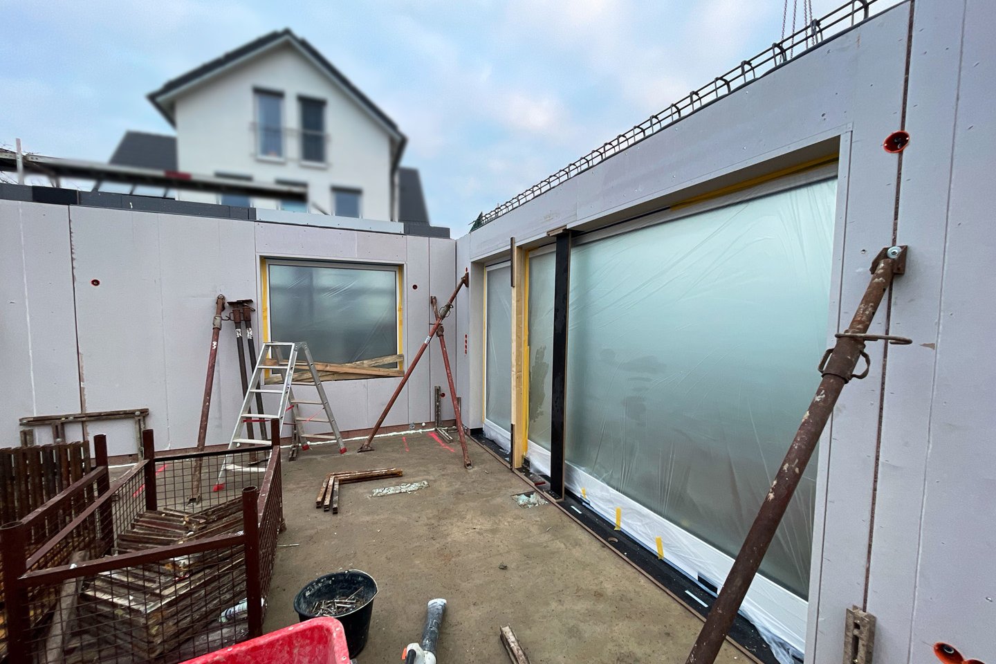 Hausmontage Erdgeschoss