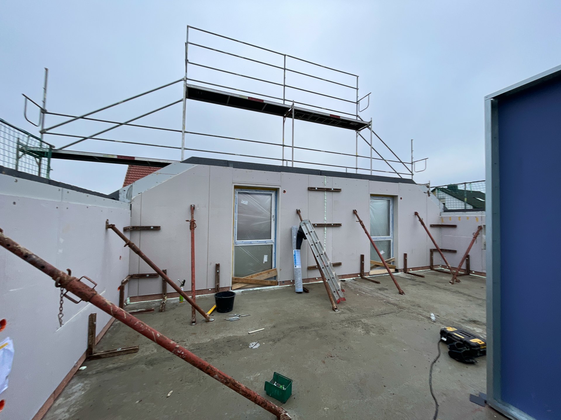 Hausmontage Obergeschoss