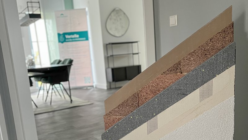 Musterhaus Innen ESH-Klimawand Modell