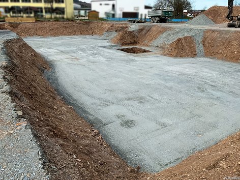 Wohnpark Baustelleneinrichtung Tiefbau