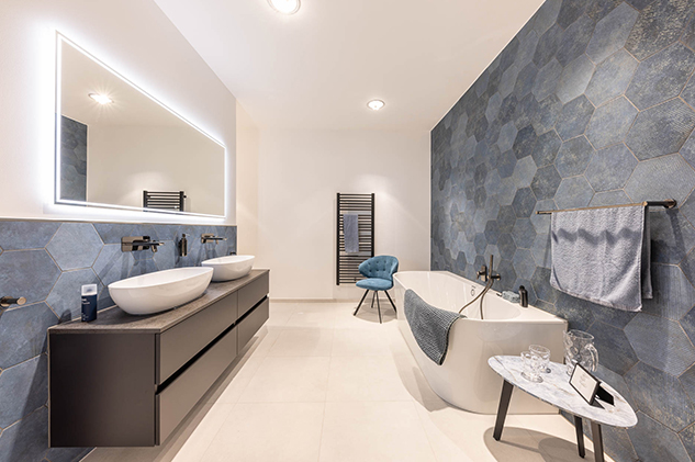 Badezimmer Bemusterung EINSTEINHAUS